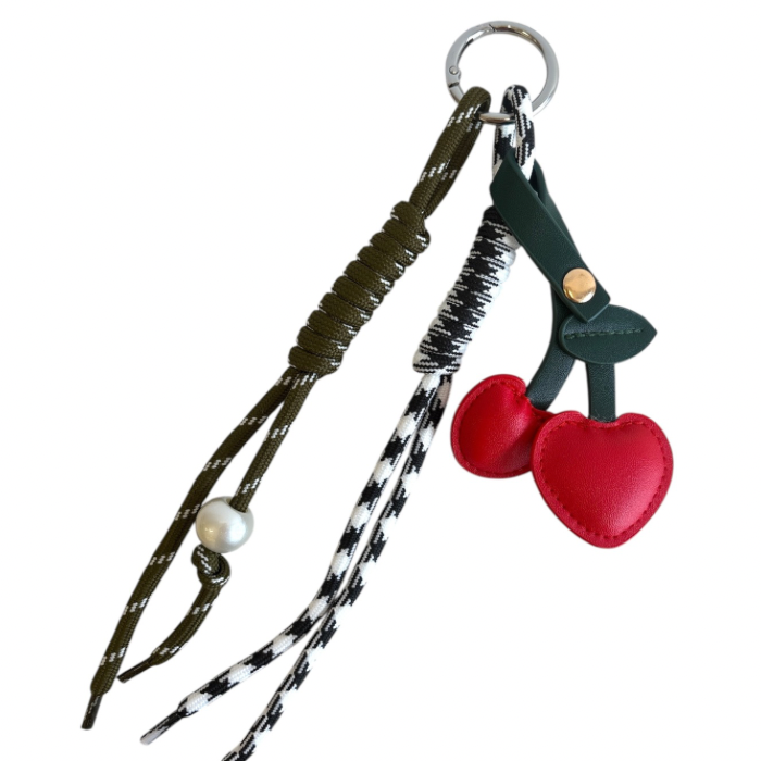 Cherry Bag Charm