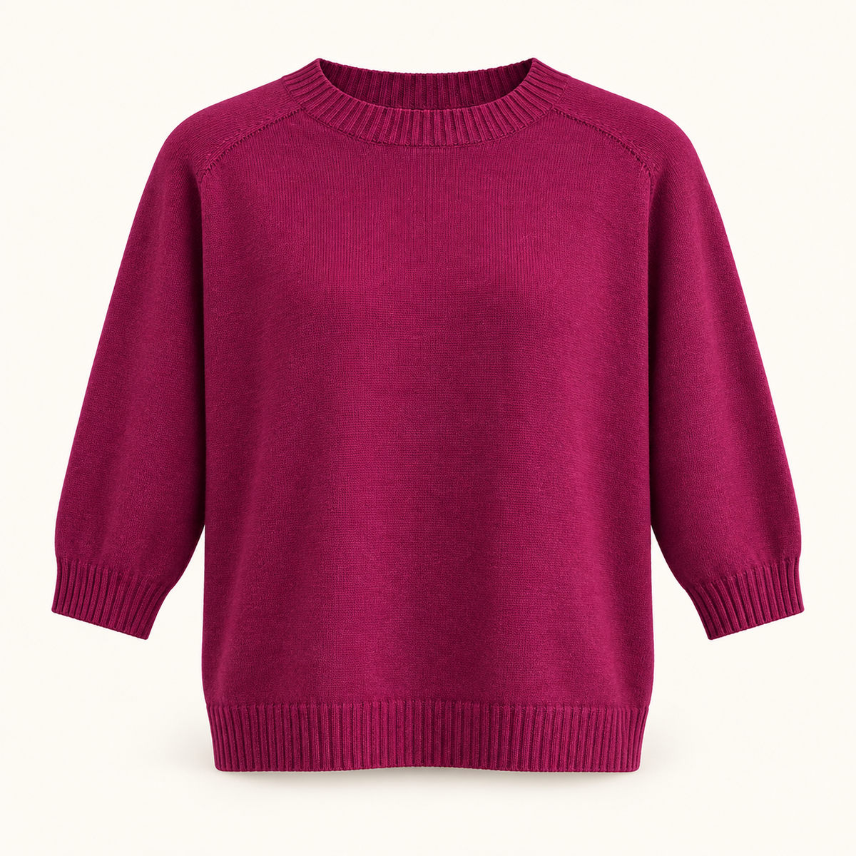 Cerise Light Weight Jumper