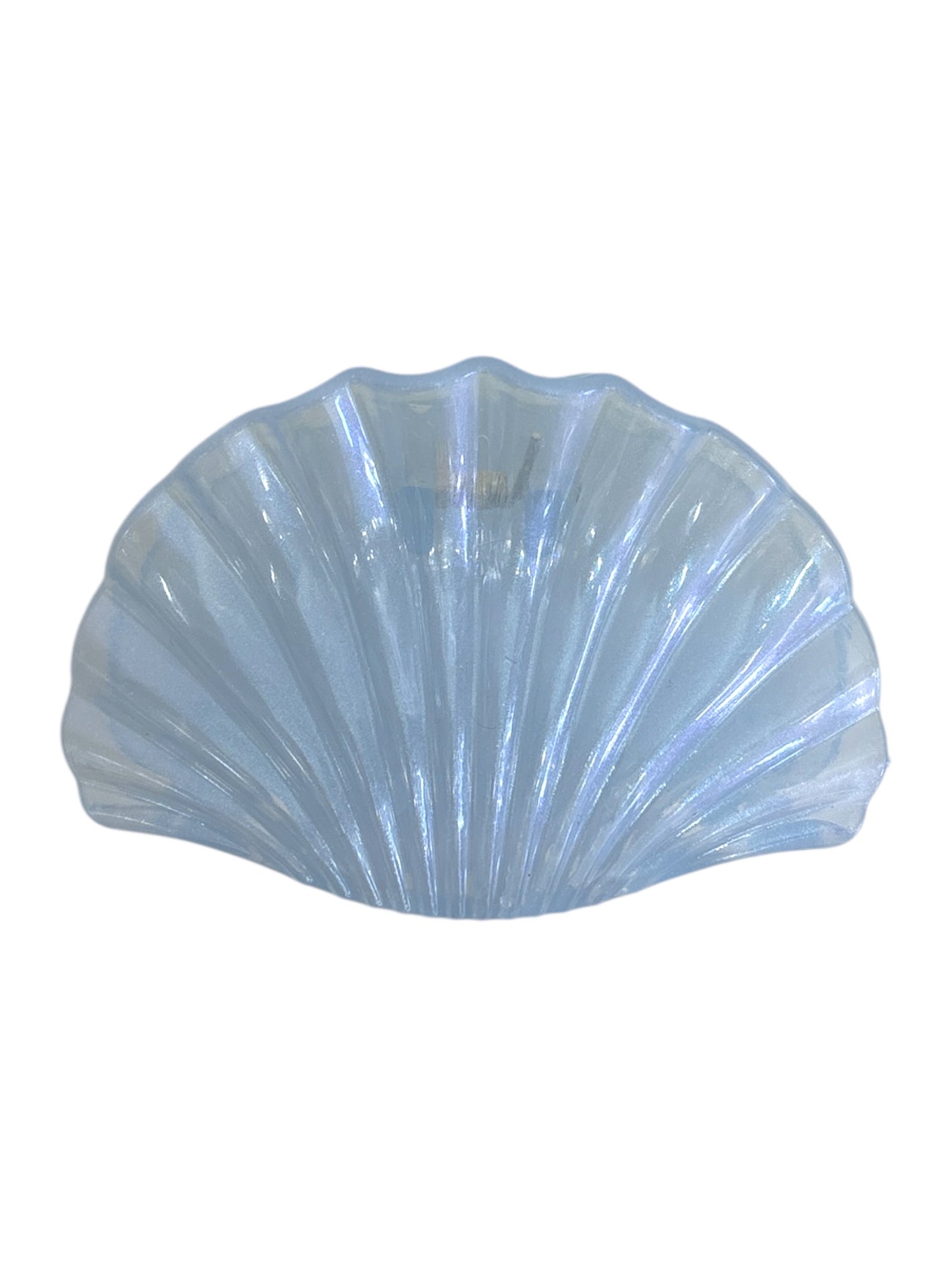 Large Blue Shell Claw Clip