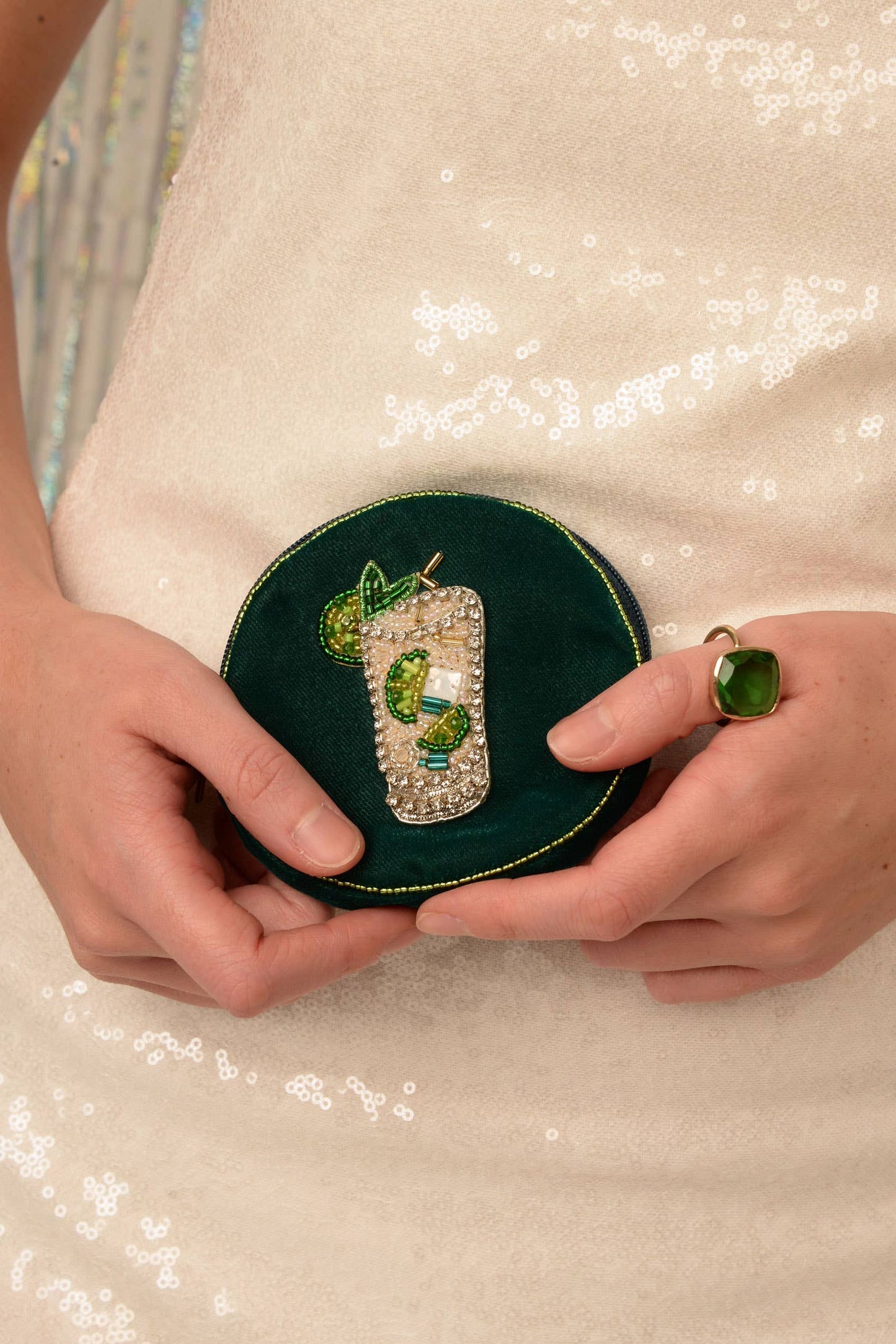 MOJITO ROUND POUCH