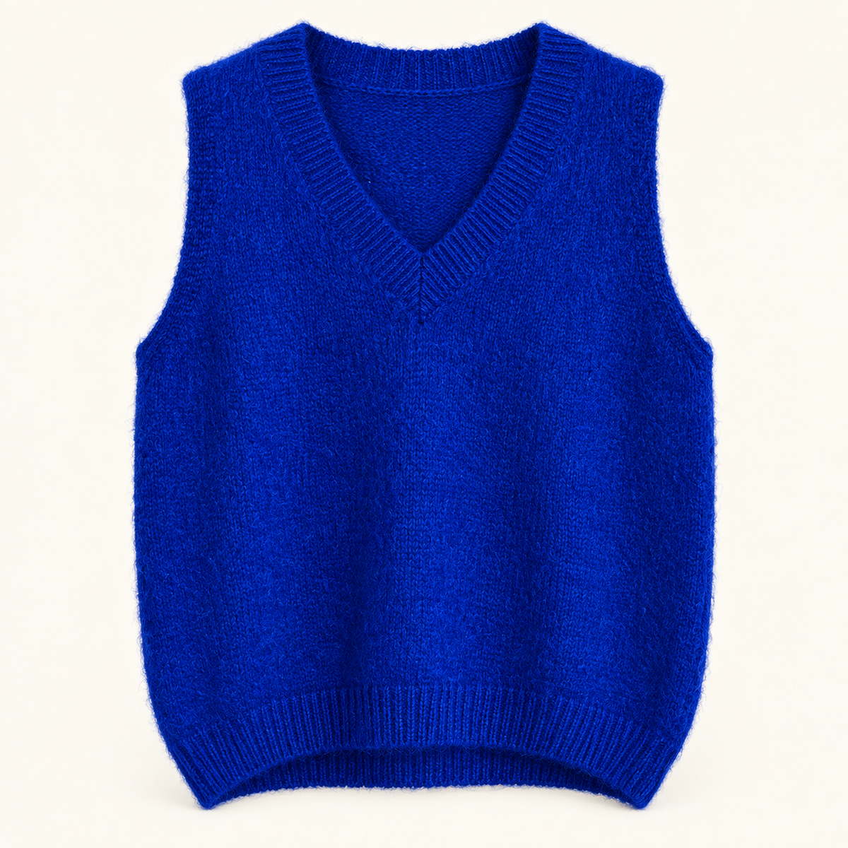 Cobalt Mohair Tank