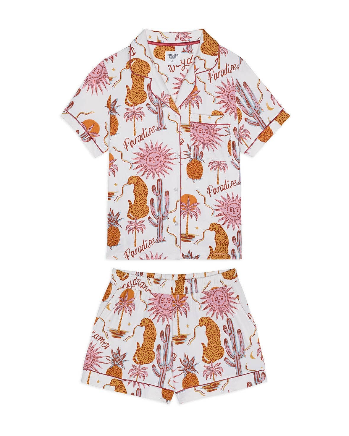 Bohemian Paradise Print Short Pyjama Set