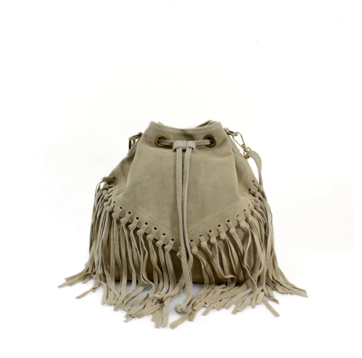 Suede Tassel Cross Body