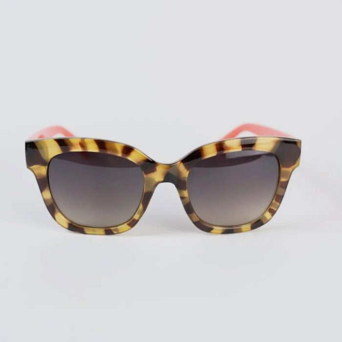 Tortoise and Orange Sunglasses
