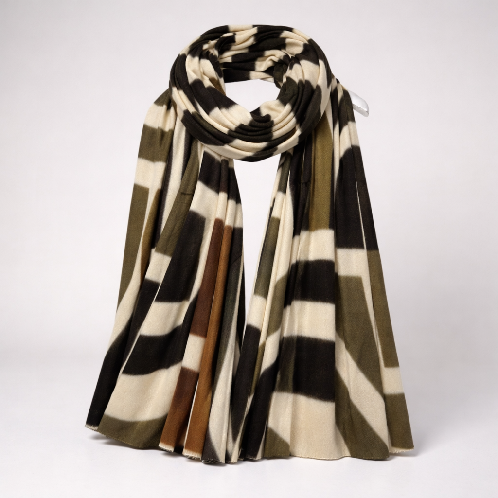 Art Deco Blanket Scarf