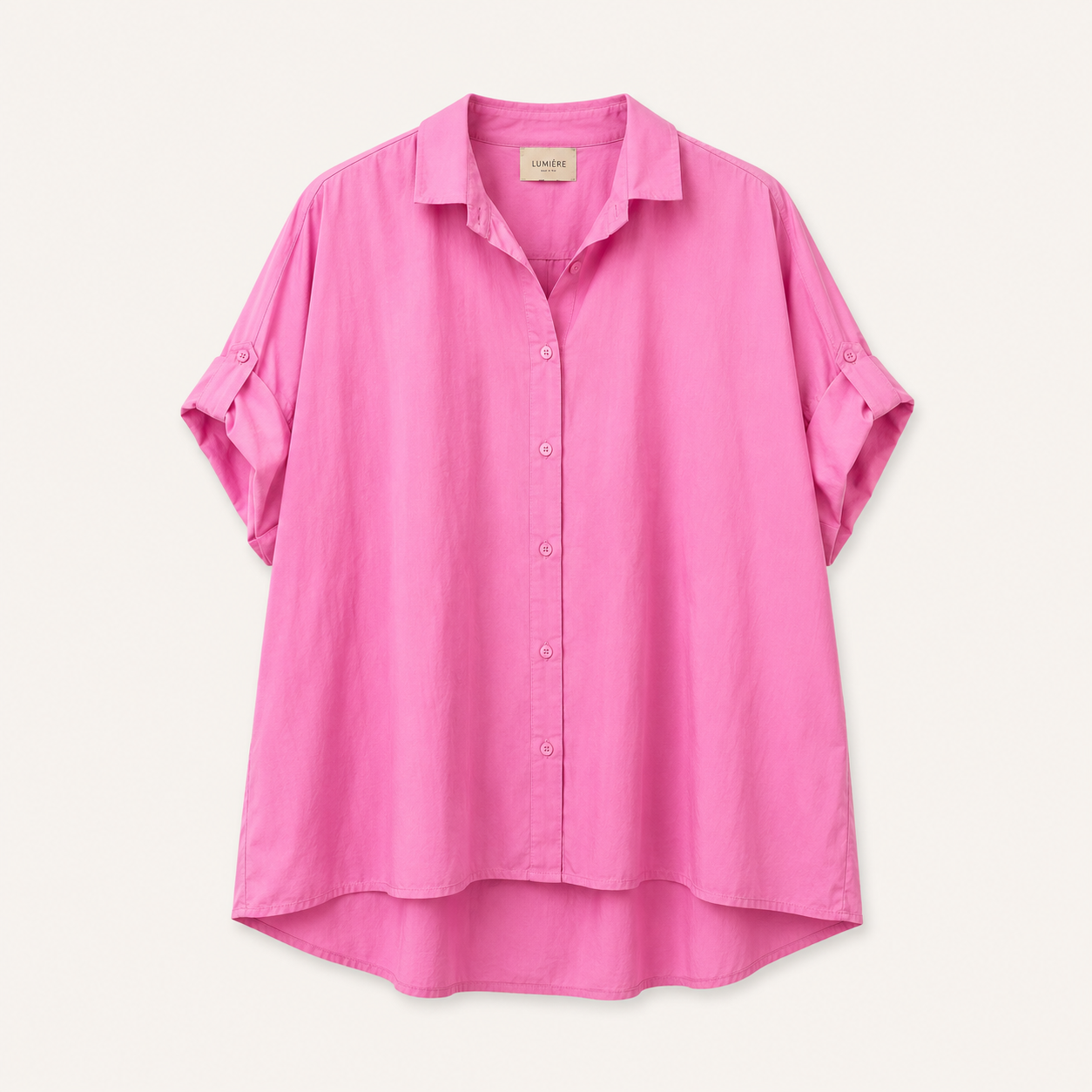 Pink Over Sized Shirt