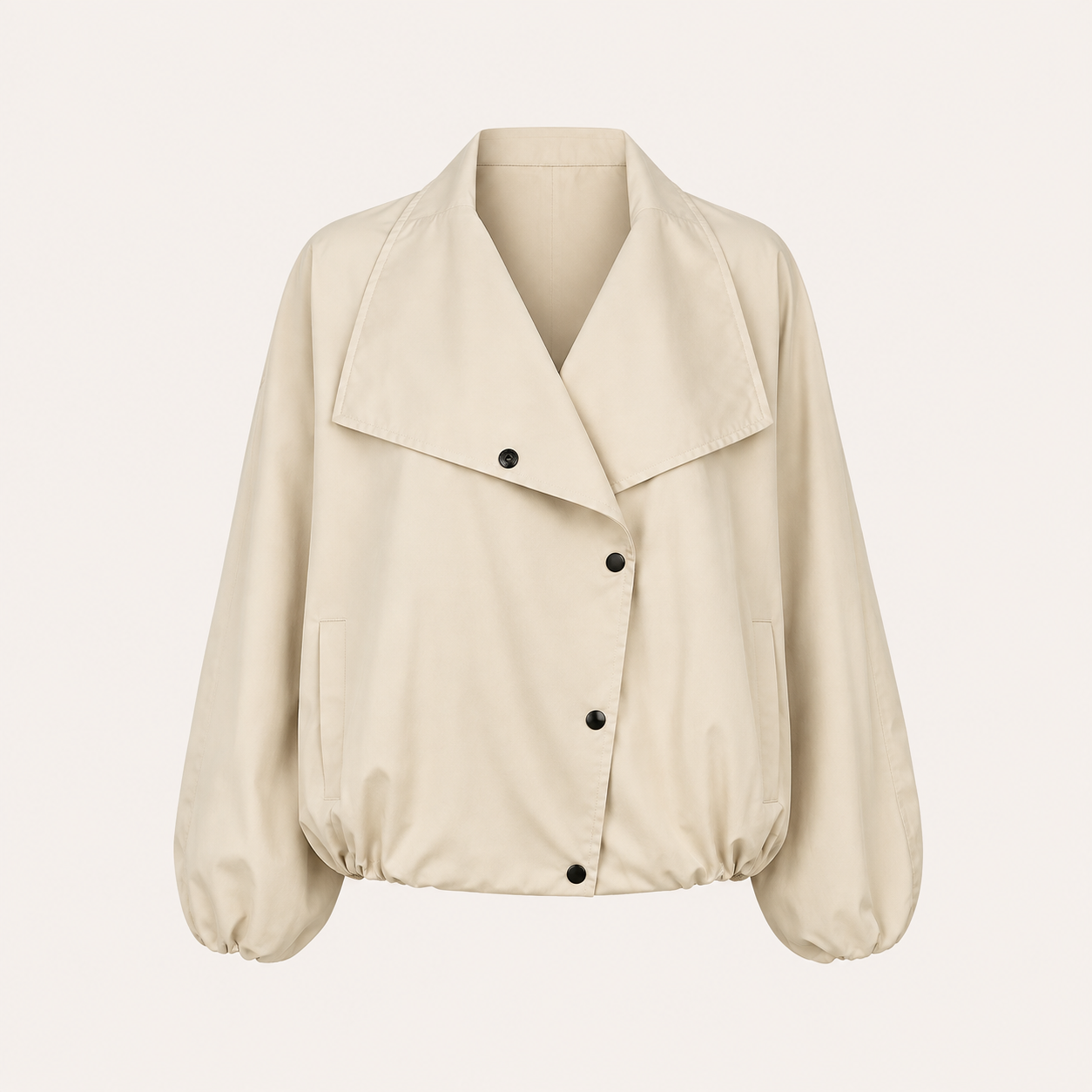 Cream Light Weight Jacket