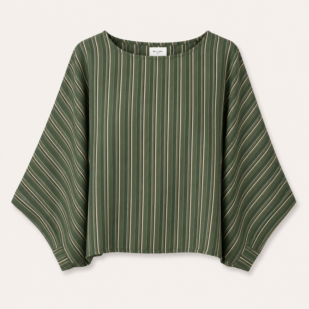 Khaki Stripe Top