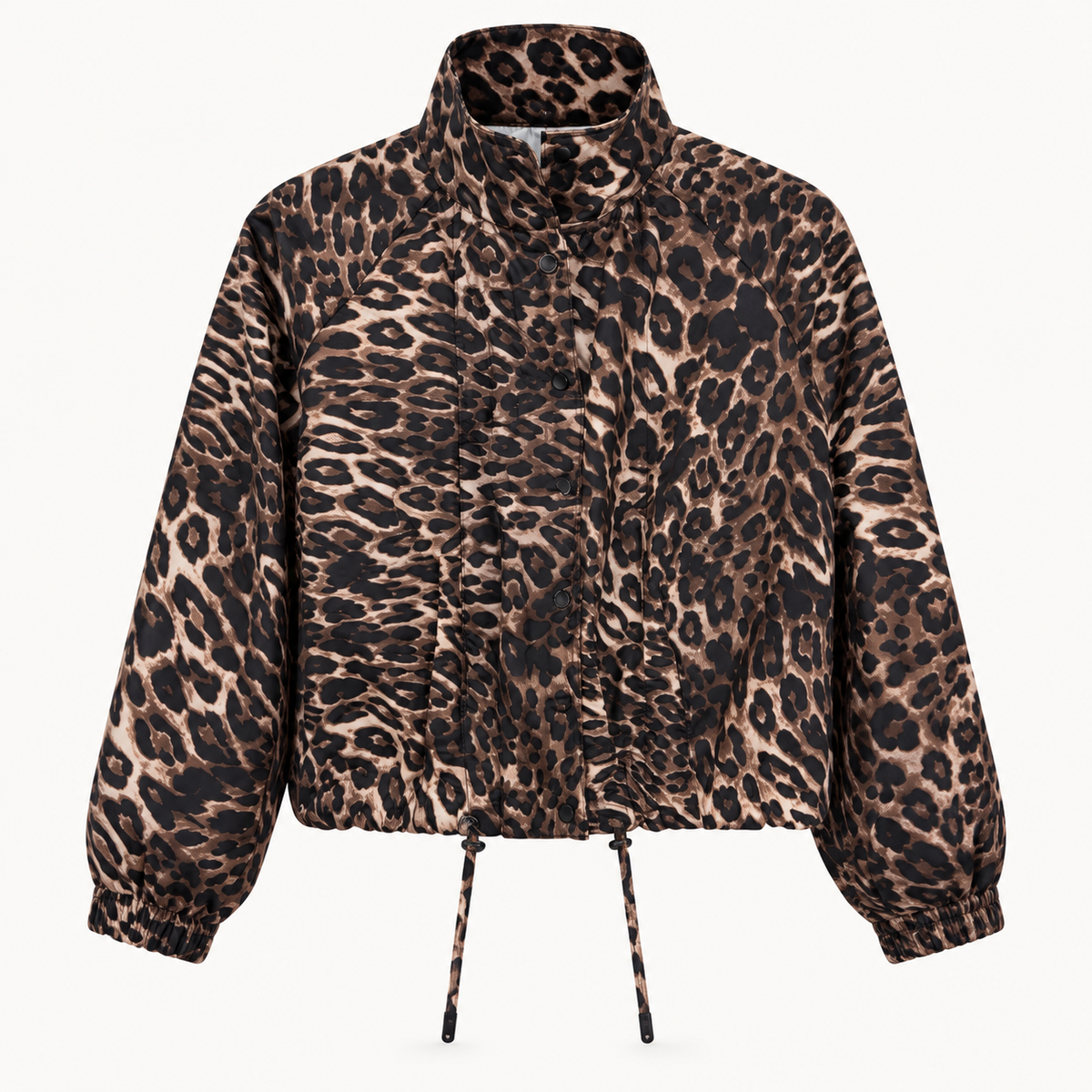 Leopard Bomber Jacket