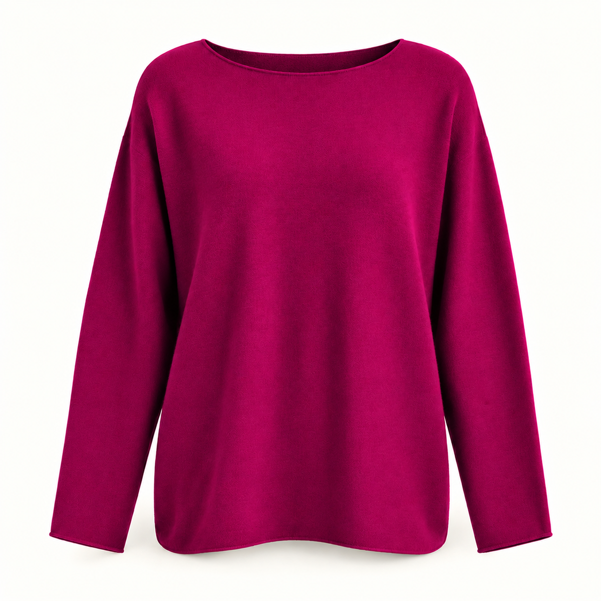 Magenta Light Weight Long Sleeve Jumper