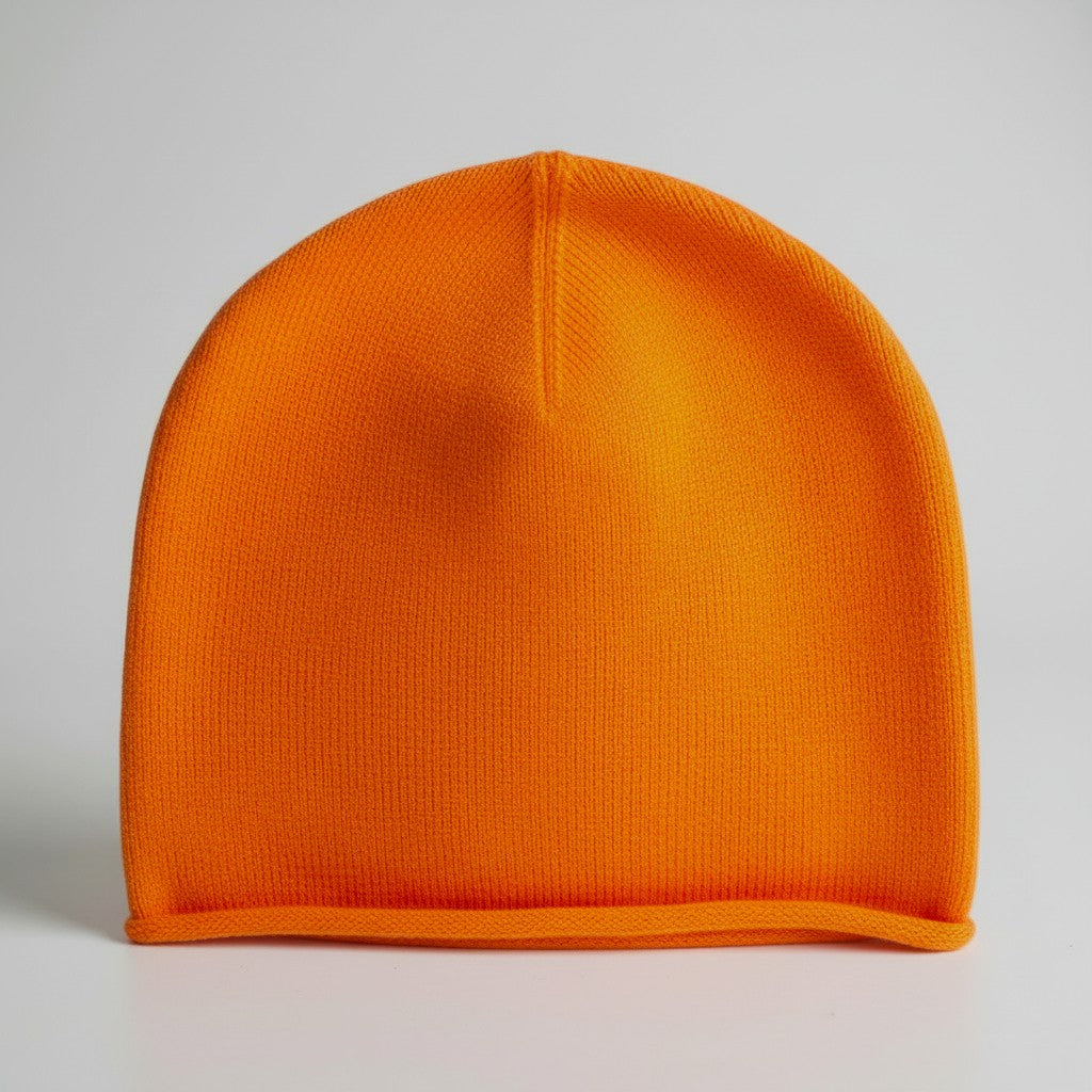 Plain Orange Beanie