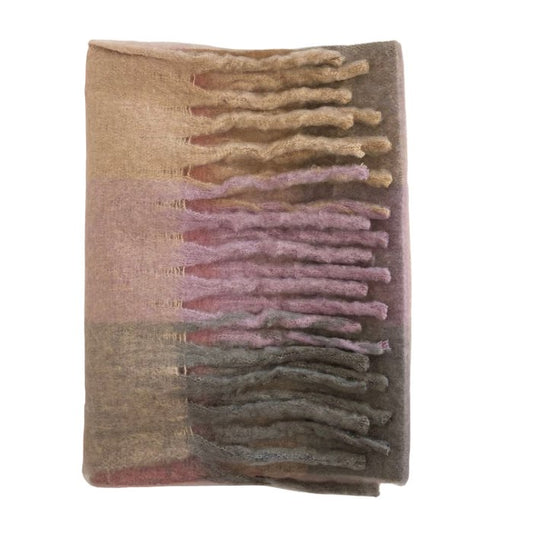 Pastel Check Scarf