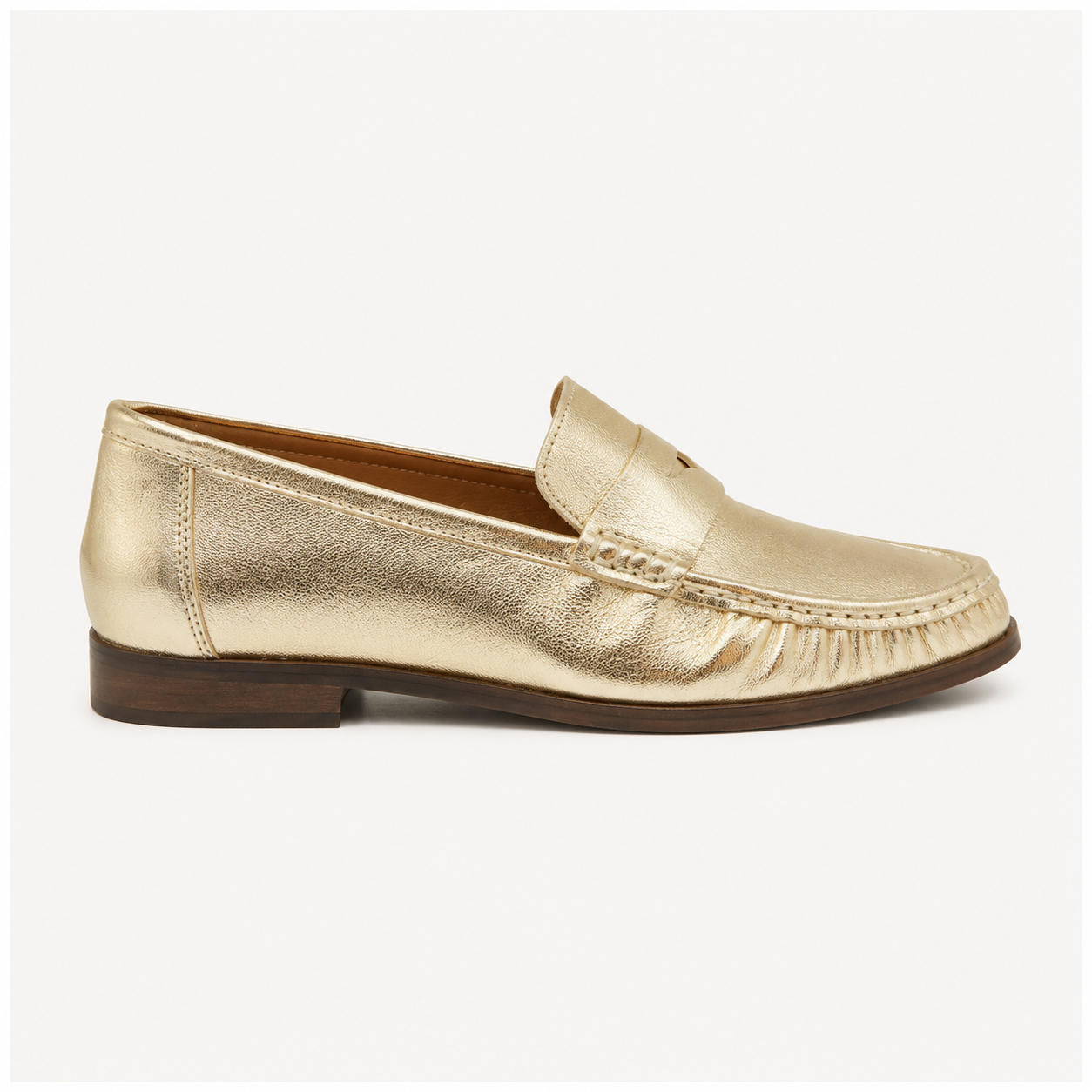 Gold Softie Moccasin