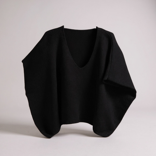 Black Slouch Jumper