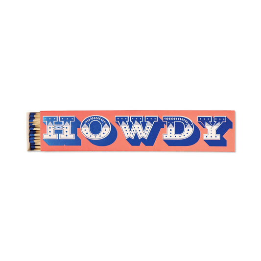 Paddywax Slender Boxed Matches (45 pcs) - Howdy