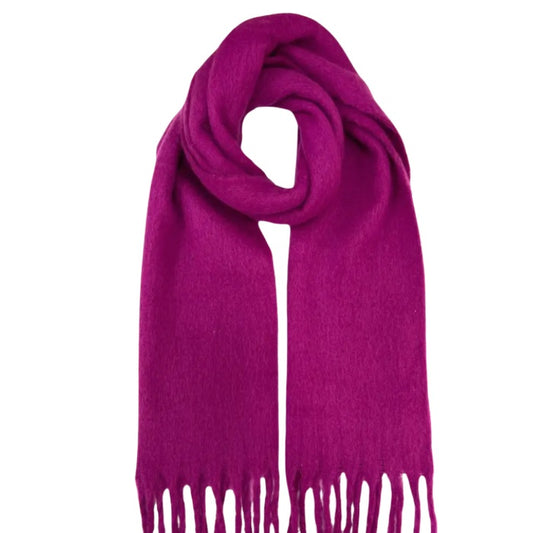 Magenta Heavyweight Blanket Scarf