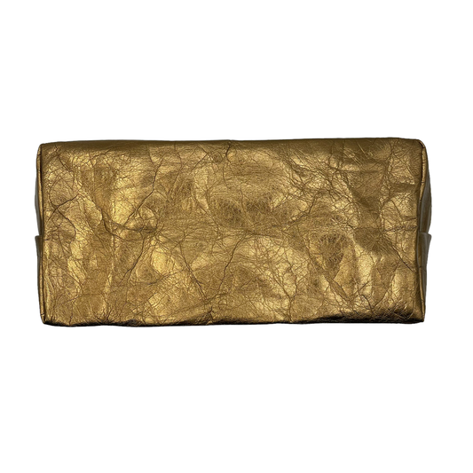 Large bronze make-up bag