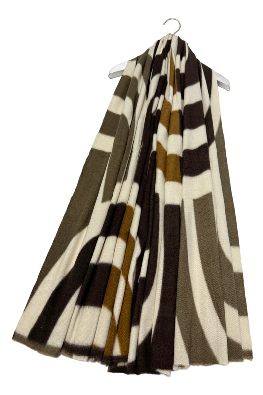 Art Deco Blanket Scarf