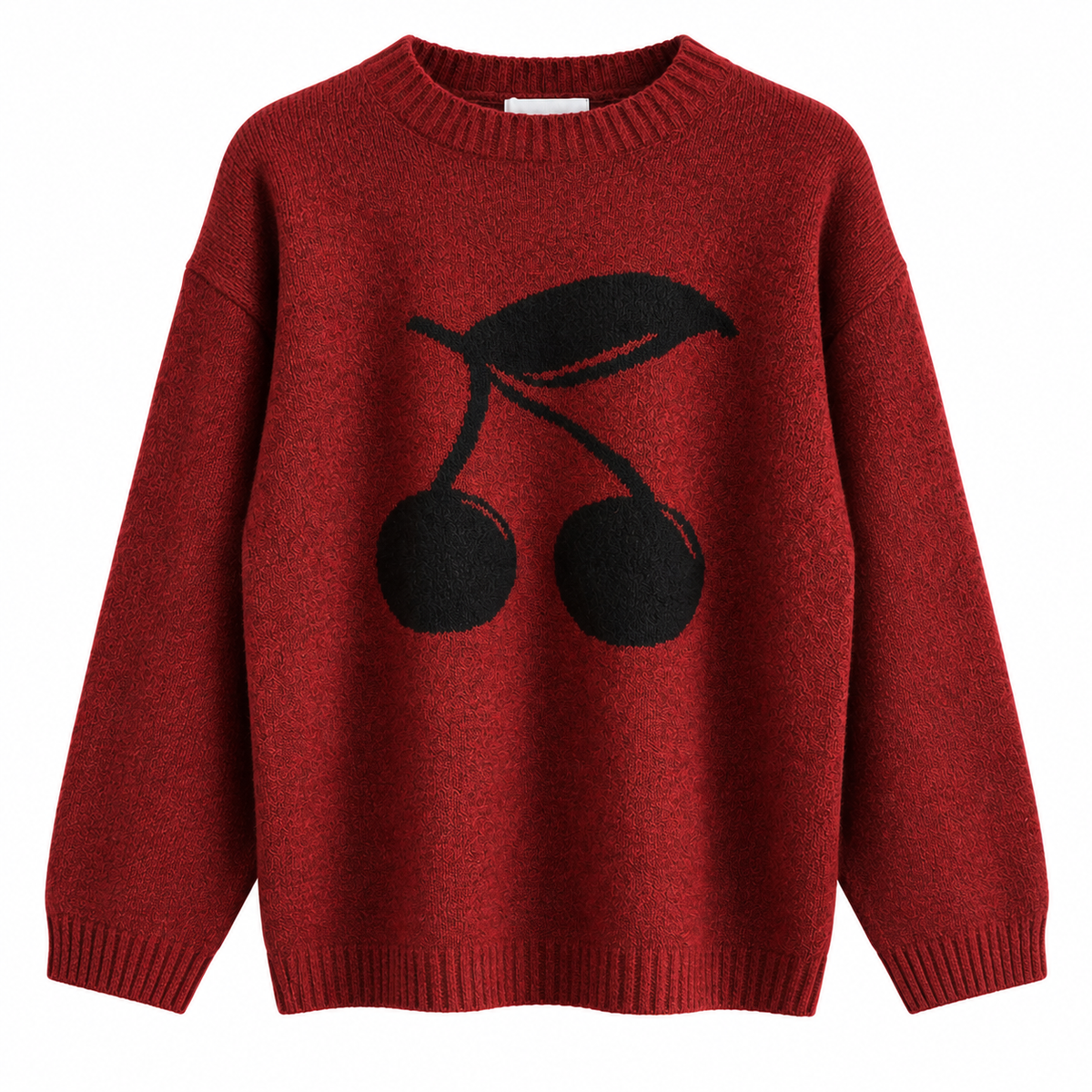 Deep Red Cherry Jumper