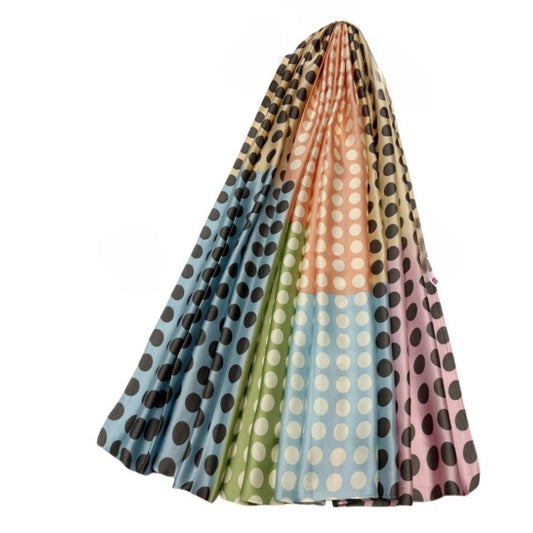 Green Bright Polka Dot Scarf