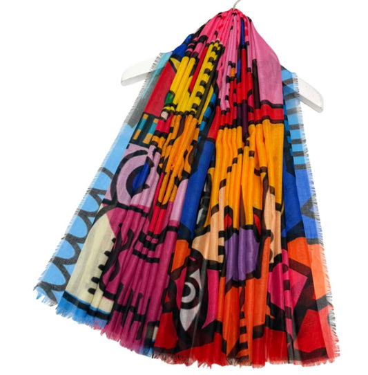 Picasso Square Scarf