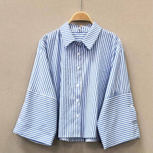 Blue Stripe Box Shirt