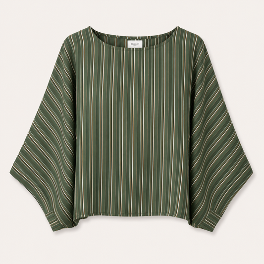 Khaki Stripe Top