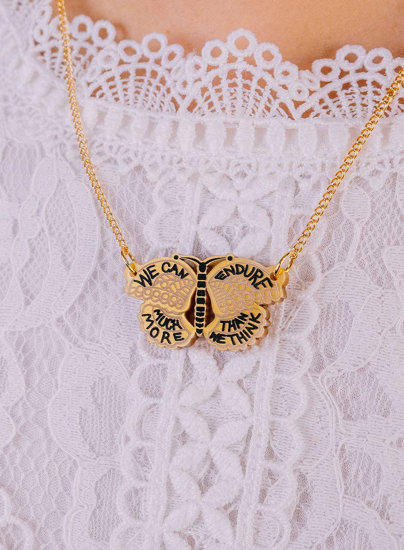 Frida Kahlo Butterfly Necklace | Tatty Devine