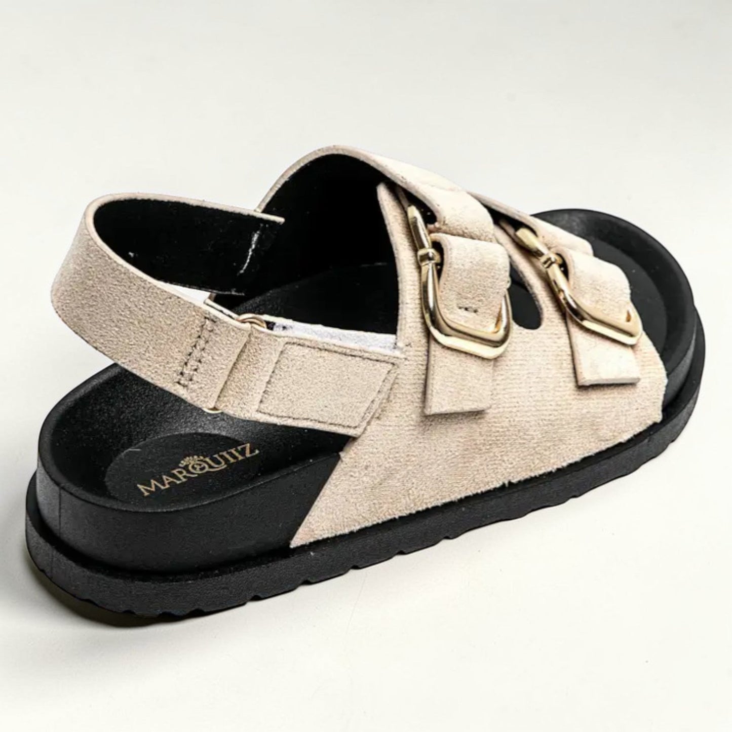 Beige Chunky Sole Sandal